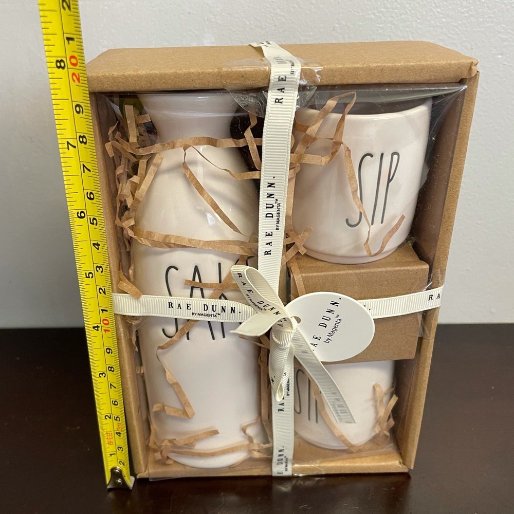 New Rae Dunn SAKE Set - Picture 4 of 4